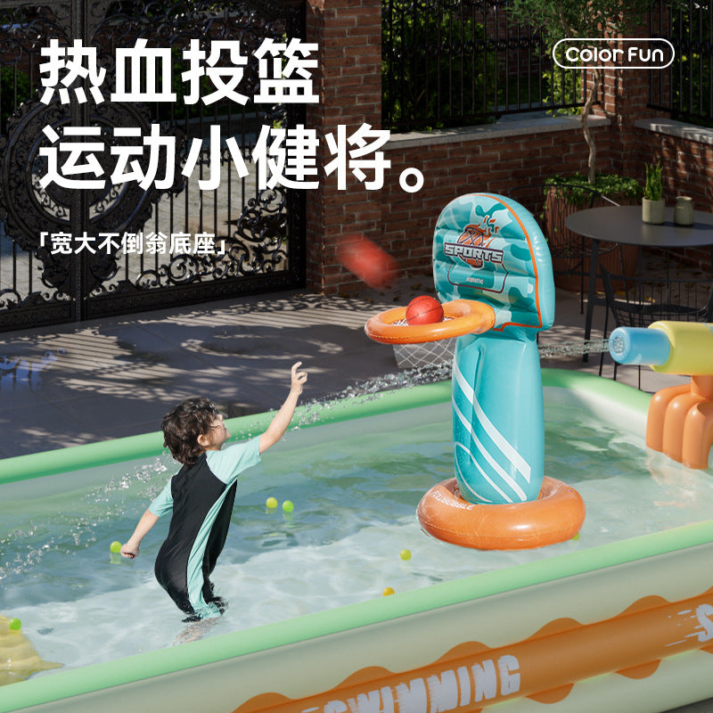 Inflatable water gun outdoor inflatable