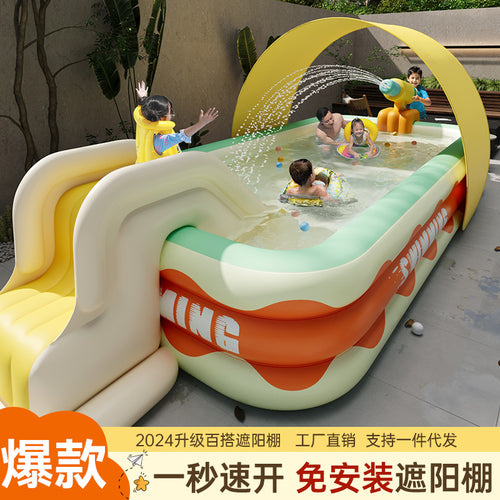 Inflatable water gun outdoor inflatable